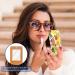 Buy Leather Lipstick Case with Mirror | Mini Lip Gloss Organizer | Stylish Fruit & Vegetable Pattern - Shop Now - Buy Online on GoSupps.com