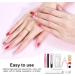 Gel Nail Kit With Tips | Girls Extend Nail Tips Set | With Nail Gel Nail Paint Brush Nail Scrub Strip Nail Scissors Nail Tips Nail Lamp Transparent Tips Nails Set - Buy Online on GoSupps.com