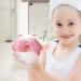 Baby Shower Ball Body Wash Balls - Sponge Shower Ball for Kids Highly Absorbent Scrubber Dryer Cleaning Tool for Dorm Travel Hotel Bathroom and Pink - Buy Online on GoSupps.com