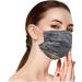 50PC Adults Ripple Pattern 3 Ply Disposable_Face_Mask Breathable Elastic Earloops for Men Women Daliy Use - Buy Online on GoSupps.com