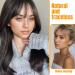 Clip In Fringe Clip in Bangs Natural Fringe Clip In Hair 360 Cover Clip On Fringe Breathable Bangs Hair Clip Wispy Hair Fringe Clip Fake Bangs for Women - Buy Online on GoSupps.com