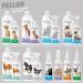 Fellon Anti-Felt Dog De-Filter Spray | 100% Natural & pH-Neutral Fur Care for All Dog Breeds | 500ml Combing & Brushing Solution - Buy Online on GoSupps.com
