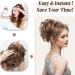 Hair Scrunchies Hair Bun Synthetic Hair Bun with Elastic Rubber Band Messy Bun Wig Hair Bun Curly Hair Bun Donut Hair Ties Women Hair Bun Women Hair Bun (Size : 1 PC Color : 1BT30) 1 PC 1BT30 - Buy Online on GoSupps.com