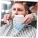 Skisuno Foam Shaving Bowl - Ceramic Coffee Cup & Shaving Accessories | Funny Blue Razor Shell for Men - Buy Online on GoSupps.com
