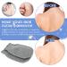 Sibba 2 Pairs Exfoliating Gloves - Body Scrubber for Dirt and Dead Skin Removal - Shower Bath Exfoliator for Tan Removal & Keratosis Pilaris - Grey - Buy Online on GoSupps.com