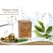 TUMELO Original Aleppo Soap 200g 90% Olive Oil 10% Laurel Oil + Soap Pouch - Handmade Olive Oil Soap - Natural Soap - Solid Hair Soap/Shower Soap - Buy Online on GoSupps.com