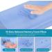 Polovo Memory Foam Pillows Neck Pillow Bed Pillow for Sleeping - Blue&grey - Buy Online on GoSupps.com