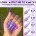 Makartt Purple Poly Nail Gel Kit | Long-Lasting Nail Extension Set with Slip Solution Base & Top Coat Perfect for Gel Nail Structure - Buy Online on GoSupps.com