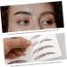 FOMIYES 5 Sheets Eyebrow 3d Sticker Lady Tools Makeup Eyebrow Stickers Temporary Brow Tattoos Artificial 4d - Buy Online on GoSupps.com