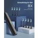 NINICE Electric Toothbrush with Travel Case, 8 Brushheads, 3 Modes, 2Hrs Charging, 30 Days Battery Life, IPX7 Waterproof, USB Rechargeable (Black) - Buy Online on GoSupps.com