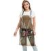 MIKI WELL Hair Stylist Apron - Adjustable Apron with Pockets Black - Buy Online on GoSupps.com