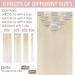 Silk-co Real Hair Extensions Hair Extensions Clip in Human Hair (8inches-45g #60 Platinum Blonde) 8pieces Straight -Basic Thickness-Thin Weft- Remy Hair Extensions 8 Inch #60 Platinum Blonde - Buy Online on GoSupps.com