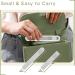 Glass Nail Files Set - 2Pcs Regular & 2Pcs Nano Files with Case | Professional Double Sided Glass Files for Natural Nails - Perfect Gifts for Women and Mothers - Buy Online on GoSupps.com