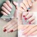 TEEROVA 32 Mixed Colors Nail Striping Tape Line with 2 Pieces Nail Tape Dispensers Nail Art Decoration Sticker DIY Nail Tip - Buy Online on GoSupps.com