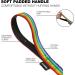 Shop Loutep Rainbow Training Line for Dogs - Extra Long Leash (3m to 30m) with Padded Handle - Strong Nylon Rope for All Breeds - Buy Online on GoSupps.com