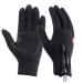 Weak warm touchscreen gloves outdoor touchscreen outdoor gloves ladies men's slippery windproof black fitness camping hiking mountaineering perfect for autumn or spring