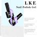 LKE Gel Nail Polish Kit with 72W UV Lamp | 6 Macaron Colors + Top & Base Coat | Manicure DIY Gifts for Women - Buy Online on GoSupps.com