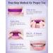 Purple Teeth Whitening Strips Hydroxyapatite-Infused White Strips for Enamel Care No-Sensitivity Whitening Whitening & Color-Correcting Formula 28 Strips (14 Treatments) Coconut - Buy Online on GoSupps.com