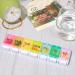 Large Weekly Pill Organizer - BPA Free XL 7 Day Pill Box for Vitamins Fish Oils & Supplements - Buy Online on GoSupps.com