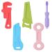 Baby Teething Toys for 0-6 Months 6-12 Months  BPA Free Silicone Baby Molar Teether Chew Toys with Soft Toothbrush multicolored2