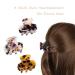 Vegcoo 6-Piece Acetate Hair Clip Set for Women | Vintage Large & Small Hair Clips for All Hair Types - Perfect for Thin & Thick Hair - Buy Online on GoSupps.com