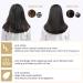 Ehiog Satin Bonnet Night Sleeping Cap - Breathable Silk Curls Cap Double-Layer Adjustable Night Hat for Women & Girls - Golden - Buy Online on GoSupps.com