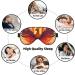 Phoenix Print Sleep Eye Mask - Soft Eye Cover for Travel & Naps | Comfortable Eyeshade for Men & Women - Black - Buy Online on GoSupps.com