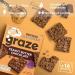 Graze Protein Oat Bars Healthy Snacks Whole Grain Oats Natural Flavours High Fibre Less Sugar (16 Snacks 4 Packs of 4 x 30g) - Buy Online on GoSupps.com