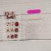 Bufenia 24Pcs Christmas Glitter Elk Snowflake Short Square Press on Fake Nails - Glossy Acrylic Full Cover Nails for Women and Girls - Buy Online on GoSupps.com