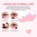 4pcs Eyeliner Stencils Eyeliner Helper Tool Silicone Eyeliner Eyeshadow Stencils Mascara Shield Applicator for Eyeliner Eyelashes Eyebrows Lip Liner Face Contour (Pink) - Buy Online on GoSupps.com
