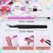 960 Pieces 3D Bear Candy Nail Charms Set | Pink & Black Flower Butterflies for Nail Art & Craft | Includes Tweezer & Brush - Candy Bear 18 Grids - Buy Online on GoSupps.com