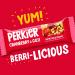 Perkier Cranberry & Goji Snack Bars (18 Pack) - Vegan, Gluten Free, High Protein & Fibre, Lower Sugar - Natural Ingredients, Lower Calorie Option without Palm Oil - 18 Count Pack - Buy Online on GoSupps.com