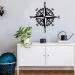 Luccyle 43cm Large Nautical Compass - Black Metal Home & Outdoor Decoration - Buy Online on GoSupps.com