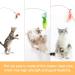 Yoirzit 16-Piece Interactive Cat Toy Set | Self-Employment Suction Cup Toys with 3 Scalable Rods & Feathers | Best for Engaging Cats - Buy Online on GoSupps.com