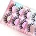 UAMOU 10 Styles 2/5/10/20/30/50/100 Boxes 3D Mink Lashes 5 Pairs Natural Individual Mink False Eye Lashes Make Up Kit Cilios Cheerfully (Color : G406 Size : 50 BOXES (250 pairs)) - Buy Online on GoSupps.com