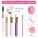 Eyelash Shampoo Cleanser Kit | Lash Extension Mousse & Accessories for Home Salon Use | Complete Eyelash Care Set with USB Mini Fan Brushes & Makeup Remover Pad - Buy Online on GoSupps.com