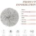 FESHFEN Messy Bun Hair Piece Hair Scrunchies Thick Curly Wavy Hair Piece Synthetic Donut Updo Hairpieces for Women Girls Platinum Grey 55 g (Pack of 1) 55 g (Pack of 1) 60B# Platinum Grey - Buy Online on GoSupps.com