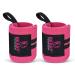 Beast Power Gear Women Wrist Wraps (14" Premium Quality) - Best Wrist Support with Thumb Loop. Pink