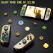 Premium Switch Thumb Grips Exclusive Zelda Tears of The Kingdom Theme Silicone Switch Joystick Caps Legend of Zelda Design - Compatible with Nintendo Switch/Switch OLED/Switch Lite by Wenbramo - Buy Online on GoSupps.com