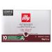 Illy Coffee K Cups - Coffee Pods For Keurig Coffee Maker Intenso Dark Roast Notes of Cocoa & Dried Fruit - Bold Flavorful & Full-Bodied Flavor of Pods Coffee - No Preservatives 10 Count Intenso Bold Roast 10 count (Pack of 1)