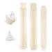 HomeWit hose heat bottle long hot water bottle with super soft chenillegar cover 2 liters - neck heat bottle with a water funnel additionally a cotton cover for long warming - champagne ... Model apricot