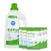520 Loads Septic Safe Laundry Detergent Starter Kit - Includes Eight 40g Refills Unscented and Empty Jug Add Water to Refills to Make 14.4L Liquid - EZ Pur Eco.