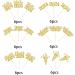 SYKYCTCY 36 Pack Happy New Year Cupcake Toppers Glitter Welcome 2024 Cupcake Topper Cheers to 2024 Cupcake Topper Hello 2024 Cupcake Food Picks Decorations for Happy New Year Eve Party Supplies Gold Color 4 - Buy Online on GoSupps.com