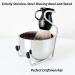 Echolly 4pcs Premium Shaving Brush Set with Stainless Steel Stand and Bowl - Ideal Wet Shaving Kit for Men and Fathers - Buy Online on GoSupps.com