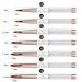 Shine Chance 100% Kolinsky 3D Acrylic Nail Brush Size #08 - Oval Nail Art Painting Brush for Acrylic Powder & Carved Extend Nails - Buy Online on GoSupps.com