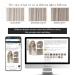Vivien Clip-In Extensions - Real Remy Hair 18 Inch 120g Dirty Blonde & Platinum #19/60 - 7PCS - Buy Online on GoSupps.com
