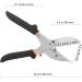 FLORA GUARD Lengthen Miter Shears - 45 to 135 Degree Multi Angle Trim Cutter Gasket Shear for Cutting Soft Wood Plastic PVC and More Including 2 Spare Blades (JDJ-2) - Buy Online on GoSupps.com