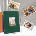 Miaikoe 6x4 Photo Album - 300 Pockets, Large Capacity Linen Album for Family Wedding Anniversary - Holds 300 Horizontal 10x15cm Photos (Dark Green) - Buy Online on GoSupps.com