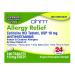 Ohm 24-Hour Allergy Medicine (100-Count) Antihistamine for Pollen Hay Fever Dry Itchy Eyes Allergies | Cetirizine HCl 10mg Tablets
