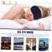Beaupretty 1 Set Gel Eye Mask Travel Eye Patch Mask with Adjustable Strap Airplane Eye Cooling Masks Airplane for Eye Masks for Puffiness Cold Hot Eye Goggles Sensation Cotton As Shown 17X9X1CM - Buy Online on GoSupps.com